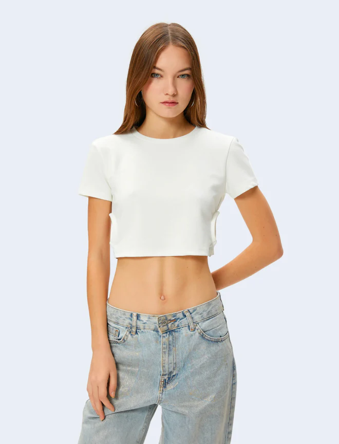 Braid Detailed Sleeveless Flow Top - Image 3